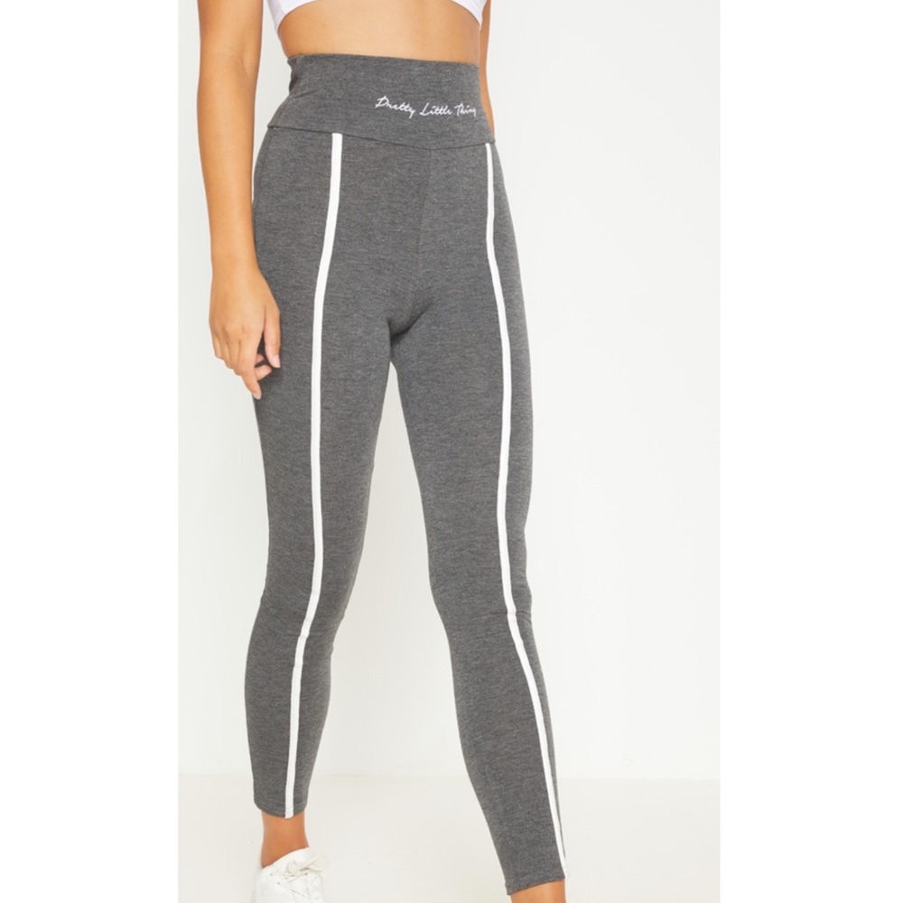 ‼️ISO‼️ PLT Embroidered Logo Leggings
